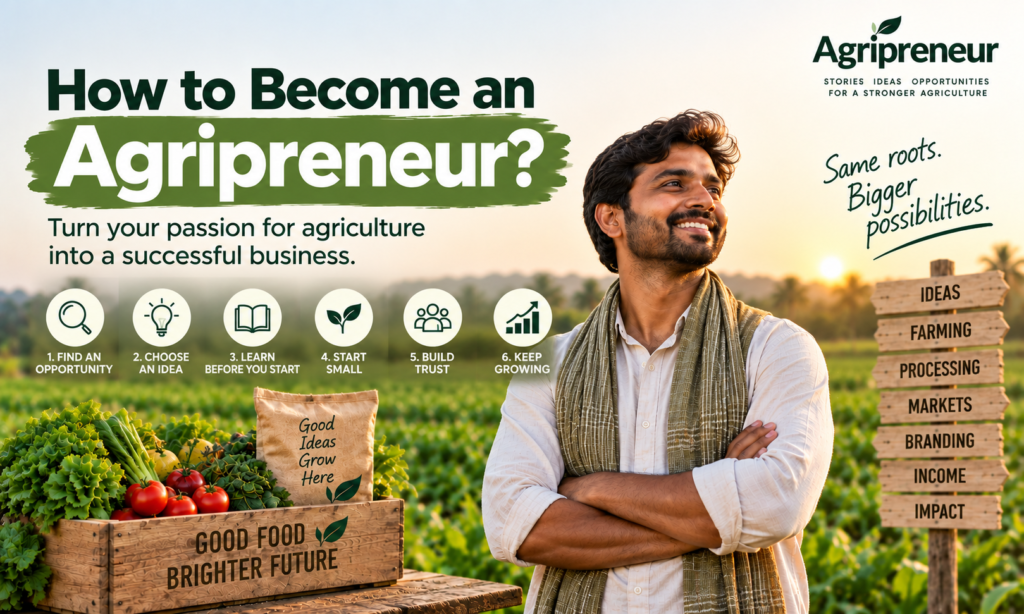 How to Become an Agripreneur?